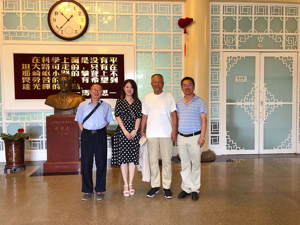 王东升教授与陈笑宇博士前往中国地震局工程力学研究所进行学术交流活动